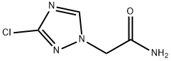 2-(3-chloro-1H-1,2,4-triazol-1-yl)acetamide Struktur