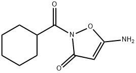 5-氨基-2-(环己基羰基)异恶唑-3(2H)-酮,1630763-67-5,结构式