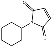 N-シクロヘキシルマレイミド 化学構造式