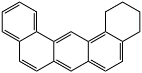 1,2,3,4-Tetrahydrodibenz[a,j]anthracene Struktur