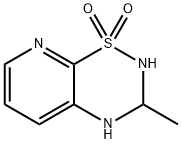 2H-Pyrido[3,2-e]-1,2,4-thiadiazine,3,4-dihydro-3-methyl-,1,1-dioxide(9CI),163136-62-7,结构式