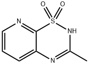 2H-Pyrido[3,2-e]-1,2,4-thiadiazine,3-methyl-,1,1-dioxide(9CI) Structure