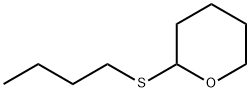 2-(Butylthio)tetrahydro-2H-pyran Struktur