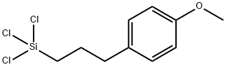 3-(对甲氧基苯基)丙基三氯硅烷, 163155-57-5, 结构式