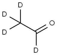 ACETALDEHYDE-D4 Structure
