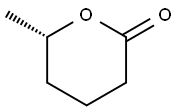 (S)-6-甲基四氢-2H-吡喃-2-酮, 16320-13-1, 结构式