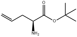 (S)-2-Amino-4-pentenoic acid t-butyl ester Struktur