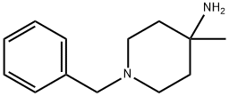 1-苄基-4-甲基-4-哌啶胺, 163271-06-5, 结构式