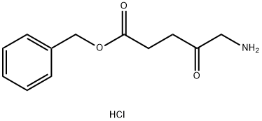 5-氨基酮戊酸苄酯盐酸盐,163271-32-7,结构式