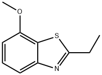 Benzothiazole, 2-ethyl-7-methoxy- (9CI) Struktur