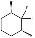 Cyclohexane, 1,1-difluoro-2,6-dimethyl-, cis- (9CI) 结构式