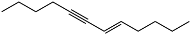(E)-5-ドデセン-7-イン 化学構造式