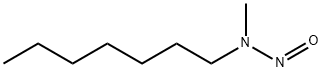 N-Nitrosomethyl-n-heptylamine Struktur