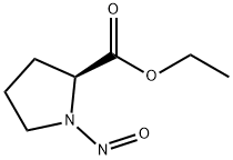 Proline, 1-nitroso-, ethyl ester (7CI,8CI,9CI) 结构式