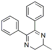 2,3-Dihydro-2-methyl-5,6-diphenylpyrazine|