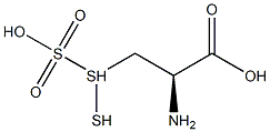cysteine thiosulfonate 化学構造式