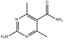 5-Pyrimidinecarboxamide, 2-amino-4,6-dimethyl- (8CI) Structure