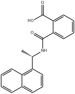 (S)-(+)-N-[1-(1-萘基)乙基]邻氨甲酰苯甲酸,163438-06-0,结构式