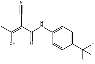 テリフルノミド 化学構造式