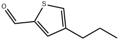 2-Thiophenecarboxaldehyde, 4-propyl- (9CI),163461-00-5,结构式