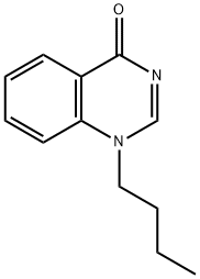 1-ブチルキナゾリン-4(1H)-オン 化学構造式