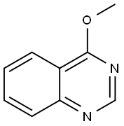 4-甲氧基喹唑啉, 16347-95-8, 结构式