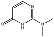 2-(DIMETHYLAMINO)-4(1H)-PYRIMIDINONE 化学構造式