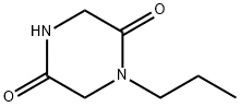 2,5-Piperazinedione,1-propyl-(8CI) Structure