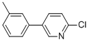 2-CHLORO-5-(3-METHYLPHENYL)-PYRIDINE 化学構造式