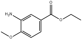 ETHYL 3-AMINO-4-METHOXYBENZOATE, 16357-44-1, 结构式