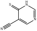 5-Pyrimidinecarbonitrile, 1,4-dihydro-4-thioxo- (9CI) Structure