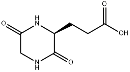 シクロ(-GLY-GLU) 化学構造式