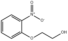 2-(2-ニトロフェノキシ)エタノール 化学構造式