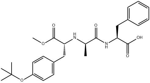 163659-46-9 L-Phenylalanine, N-[N-[1-[[4-(1,1-dimethylethoxy)phenyl]methyl]-2-methoxy-2-oxoethyl]-D-alanyl]-, (R)- (9CI)
