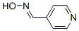 (E)-4-Pyridinecarbaldehyde oxime Structure