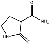 2-氧代吡咯烷-3-甲酰胺, 16372-04-6, 结构式