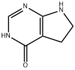 4H-Pyrrolo[2,3-d]pyrimidin-4-one, 1,5,6,7-tetrahydro- (9CI),16372-07-9,结构式