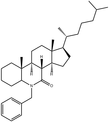 6-Benzyl-6-azacholestan-7-one|