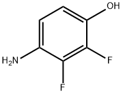 4-氨基-2,3-二氟苯酚, 163733-99-1, 结构式
