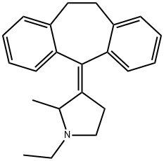 吡咯庚汀 结构式