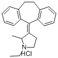ピロヘプチン塩酸塩 化学構造式