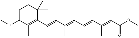 4-Methoxy Retinoic Acid Methyl Ester,163808-81-9,结构式