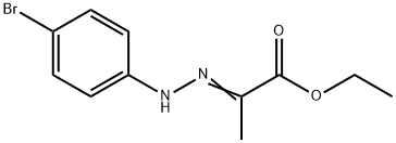(E)-ethyl 2-(2-(4-bromophenyl)hydrazono)propanoate Structure