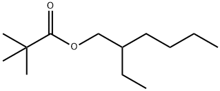 2-ethylhexyl pivalate Structure