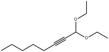 2-辛炔醛二乙基缩醛,16387-55-6,结构式