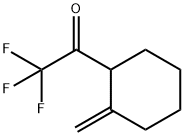 Ethanone, 2,2,2-trifluoro-1-(2-methylenecyclohexyl)- (9CI) 结构式