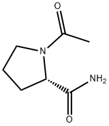 N-Acetyl-L-prolinamide Structure