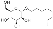 n-Octyl-α-D-thio-mannopyranosid 结构式