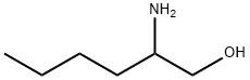 2-アミノ-1-ヘキサノール 化学構造式
