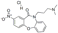 10-[3-(dimethylamino)propyl]-2-nitrodibenz[b,f][1,4]oxazepin-11(10H)-one monohydrochloride Structure